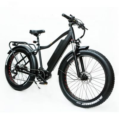 500watt 17AH Battery 8Fun Middle Motor M600 26&quot; 4.0 Snow Tire Electric Mountain Bike