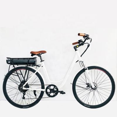 26&quot;*1.95 Kenda Tire 28&quot; 36V350W 28KM/H 14AH Lithium Battery OEM/ODM EN15194 Women Electric City Bicycle