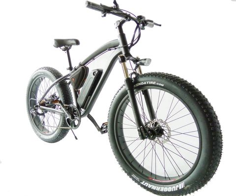 26inch Hi-Ten Steel Frame 48V 500W 10.4AH Chinese Snow Fat Tire Mountain Electric Bike