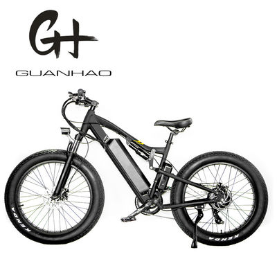 24*4.0&quot; Rear Hub Motor Electric Snow Bike 48V100W21AH Lithium for Mountain Riding Fun