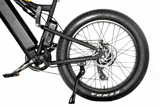 24*4.0&quot; Rear Hub Motor Electric Snow Bike 48V100W21AH Lithium for Mountain Riding Fun