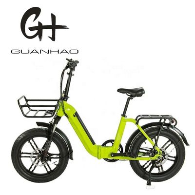 750W Magwheel Motor Thru Aluminum Folding Frame Suspension Fork Electric Folding Bike
