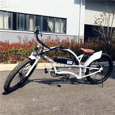 Powerful 24inch 36V 350W 14AH 1 1 PAS Battery 4.0 Fat Tire Snow Chopper Electric Bike