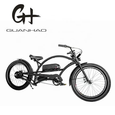 Rear Hub Motor 24inch 48V 1000W 17.5AH EN15194 chopper beach cruiser Electric Bicycle