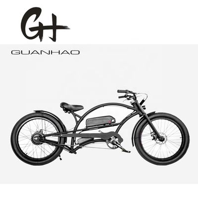 Rear Hub Motor 24inch 48V 1000W 17.5AH EN15194 chopper beach cruiser Electric Bicycle