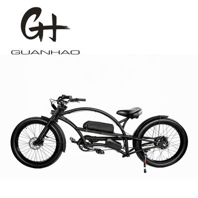 Rear Hub Motor 24inch 48V 1000W 17.5AH EN15194 chopper beach cruiser Electric Bicycle