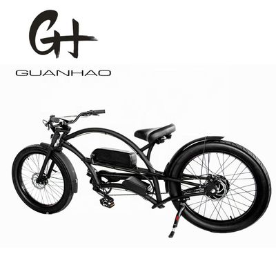 Rear Hub Motor 24inch 48V 1000W 17.5AH EN15194 chopper beach cruiser Electric Bicycle