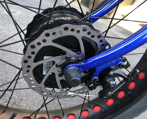 Brake Tektro Disc Brakeset 24inch Fat Tire Adult 3Wheel 48V1000W Electric Cargo Bike