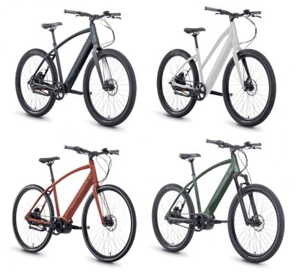 36V 350W EN15194 2007 Single Speed Electric Bicycle with 10.41AH Lithium Battery and PAS