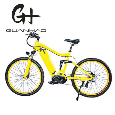 26&quot; 2.20 Electric Mountain Bike with Aluminum Alloy Frame Full Suspension and Bafang BBS02 G510 1000W Mid Drive