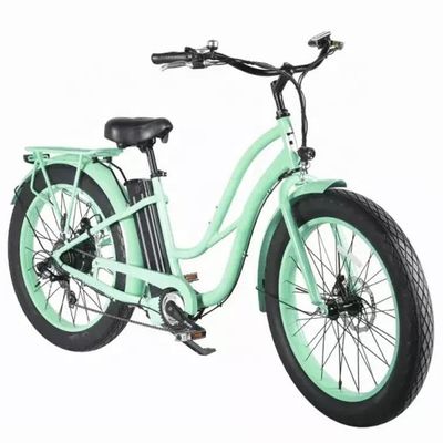 26&quot; Women Frame 17AH Lithium Battery 1000W Electric Cargo 48V Electric City Bicycle