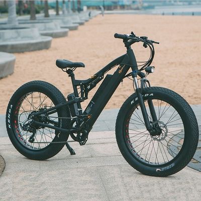 750W Bafang Motor Electric Mountain Bike with Shimanu 7 Speed Gears and C 3.0 Tires
