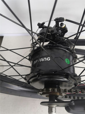 24&quot; Long Frame Electric Beach Cruiser Bike with 48V Brushless Motor and 3.0 Fat Tires