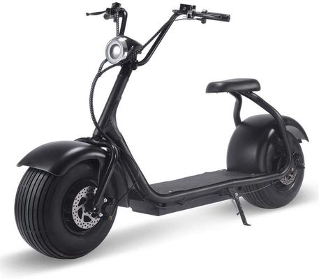 Citycoco Bike Electric Fat Tire Scooter Moped with 60V 2000w Rear Hub Motor 12&quot; Wheel Size