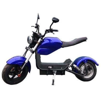 Citycoco Bike Electric Fat Tire Scooter Moped with 60V 2000w Rear Hub Motor 12&quot; Wheel Size