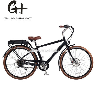 Manufactured 28 Inch City Ebike Style Electric Bicycle with Aluminium Battery