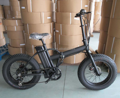 10.5 AH Battery Capacity 500W Folding Fat Tire Foldable Electric Bike E Bike Bicycle