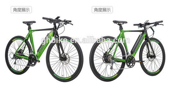CE Certified 200W Power Electric Bicycle with 700C Wheels and Single Speed Freewheel