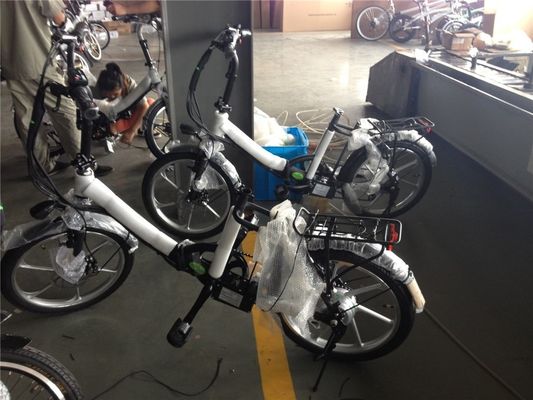 Folding Electric Bike for Israel Green Bike 350W Mag Wheel 36V Voltage 7 Speed Gears