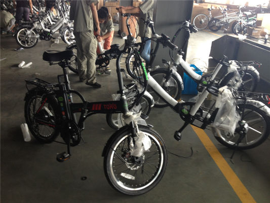 Folding Electric Bike for Israel Green Bike 350W Mag Wheel 36V Voltage 7 Speed Gears