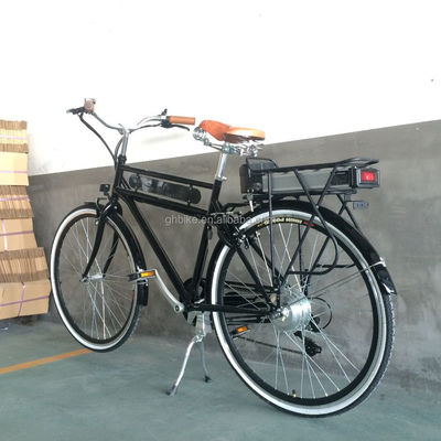 ALuminium Hub 28inch 36V 15AH Cargo Tradition Vintage Classic Men 250W PAS E-bicycle