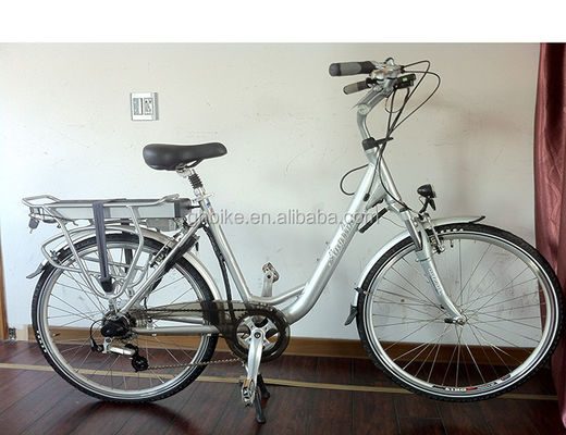 Rear Hub Motor 700C EN15194 Europe CE 36V 250W 20KM/H Women Dutch Ladies Electric Bike