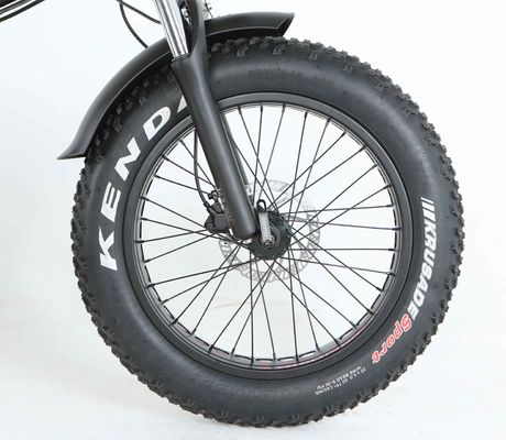 48V 14Ah Lithium Battery Samsung 7 Speed 750W 20&quot; 4.0 Full Suspension Frame Folding E-bike