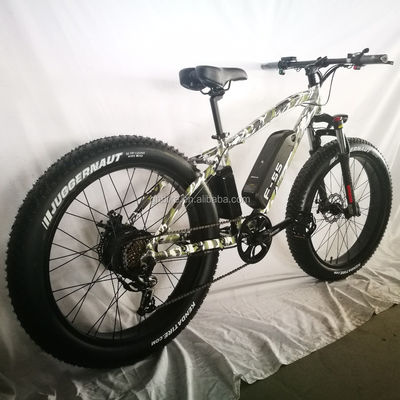 26inch 750W Camouflage Army Color Snow Electric Bicycle 48V NO Foldable