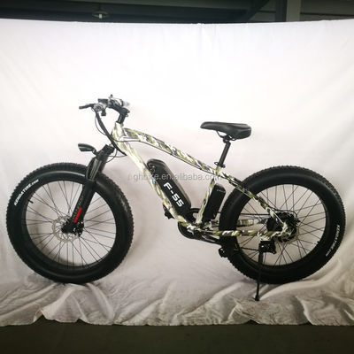 26inch 750W Camouflage Army Color Snow Electric Bicycle 48V NO Foldable