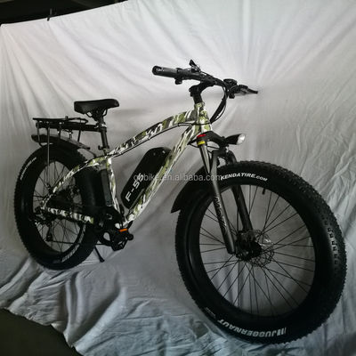 26inch 750W Camouflage Army Color Snow Electric Bicycle 48V NO Foldable