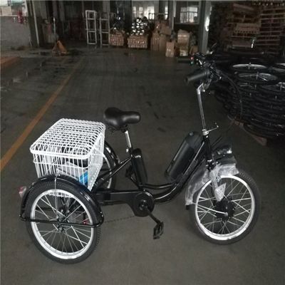 Effortlessly Navigate the City on Our 350W Three Wheel Electric Bike for Older Riders