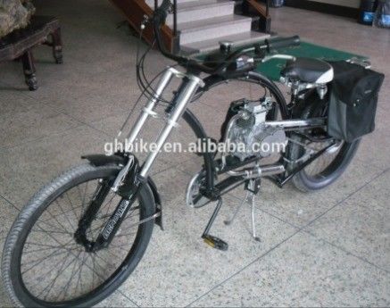 24'' Motor Chopper 80CC with Aluminum Alloy Frame Cool Design USA Standard Motorcycle