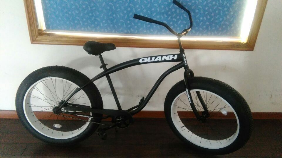 26&quot; Fat Bike with Leather Saddle and Aluminium Frame Your Ideal Outdoor Companion