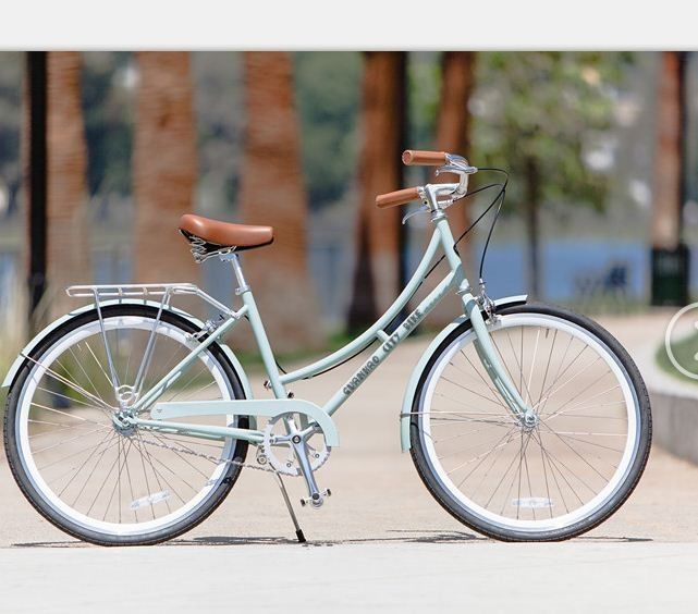 Vintage City Bike with 3 Speed Gears and Aluminum Alloy V Brake Gross Weight 16kg