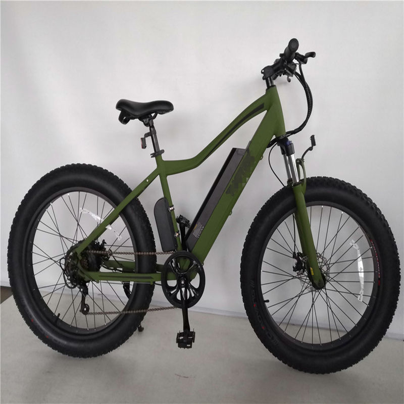 16.7 Ah Battery Capacity Electric Mountain Bicycle for Adults 26 Inch Fat Tyre Ebike