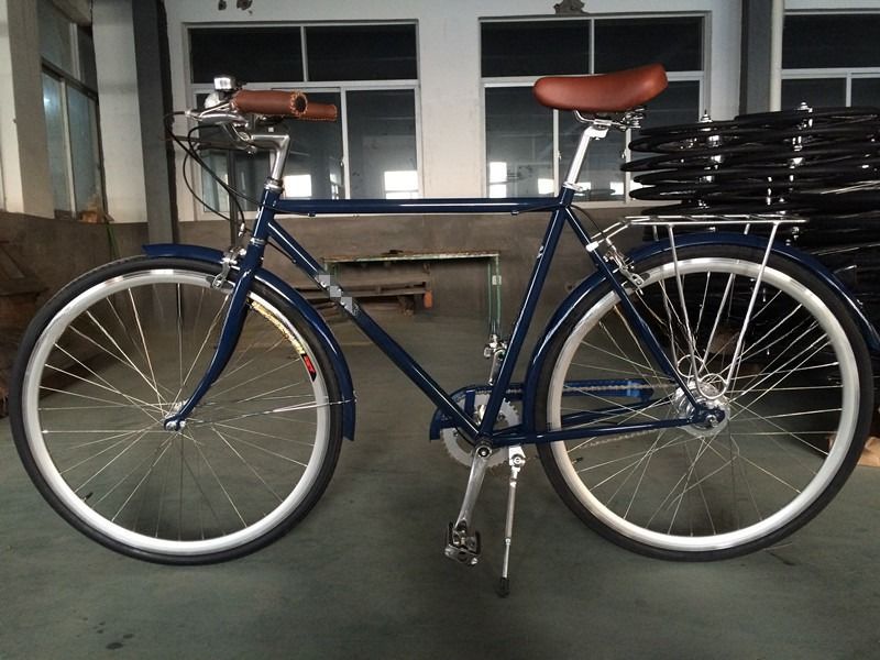 Aluminum Alloy Vintage City Road Bike with Z-star Brake Lever and Caliper Brake Made