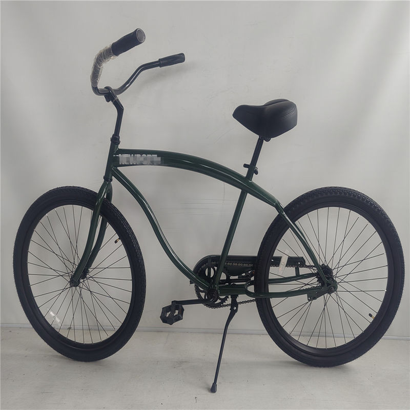 USA Rental 26&quot; Men's Beach Cruiser Bike with Brass Nipples and Single Gear Pedal Brake