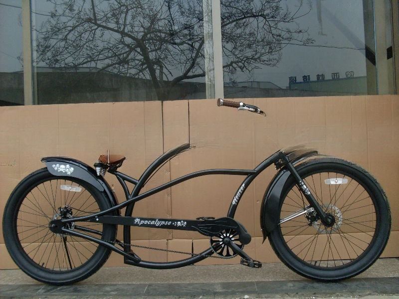 USA Market Popular 24&quot; Chopper Bike with Gloss Weight of 19kgs and Steel Frame Material