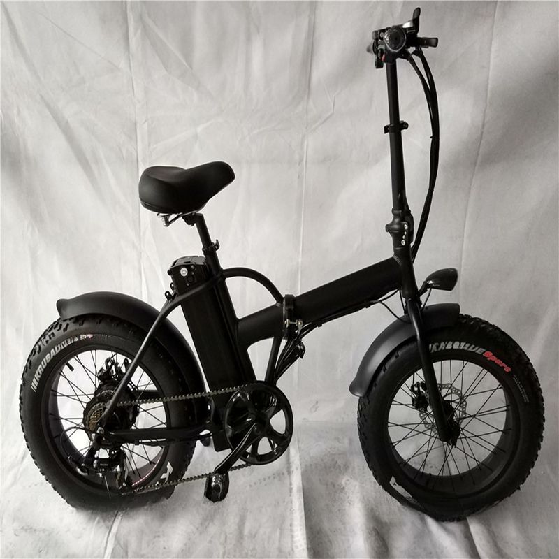 16.7 Ah Battery Capacity 48V500W12AH 20&quot;x4.0 Fat Tire Folding Electric Bike Bicycle