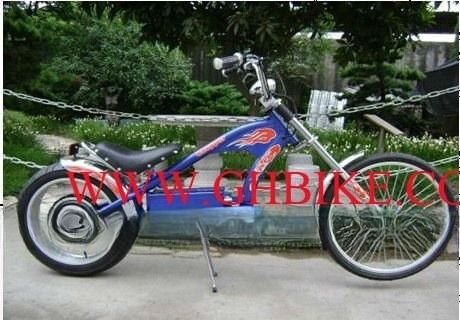 20-24 inch steel chopper bike with BS standard and a variety of color options