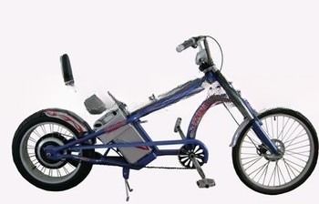 36V/10AH Battery Capacity 24inch Chopper Bicycle Best Choice with 30km/h Max Speed