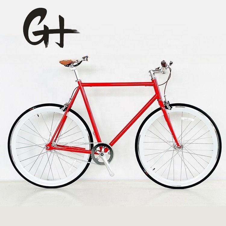 CE Certified 700C 4130 CR-MO Steel Frame Fixed Gear Bicycle with Caliper Brake System