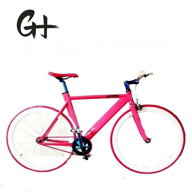 ODM Logo OEM Color 700C Single Speed Track Bike with Lightweight Aluminum Frame and Fork