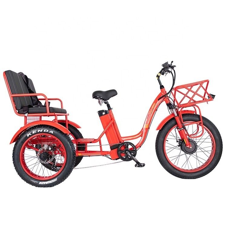 45KM/H Top Speed Electric Seat Tricycle with 750W Front Bafang Motor and 21AH Battery