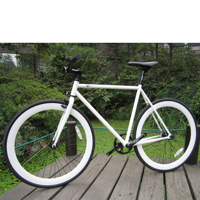 Hard Frame Non-rear Damper Comfort Grips and Matching Comfort Saddle Fixed Bike 700C Inch