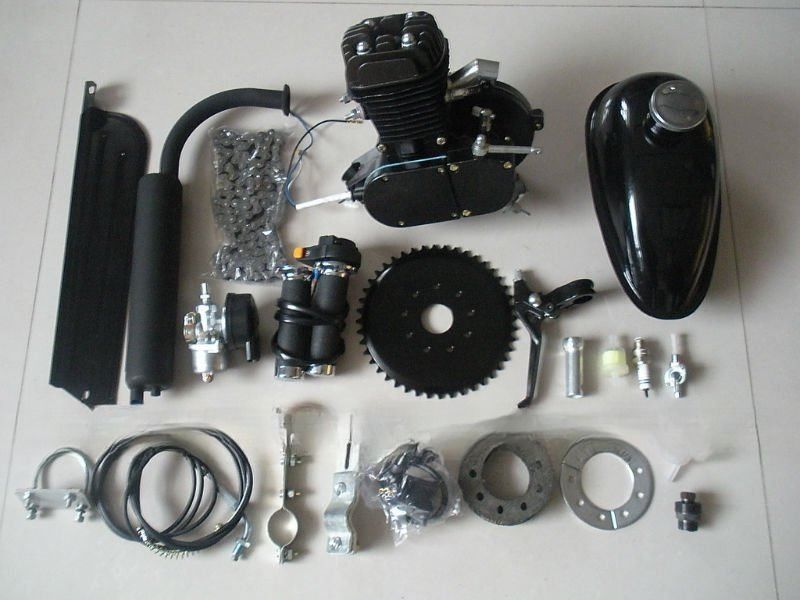 TWO STROKE GASOLINE BIKE WITH EPA APPROVED ENGINE 48CC 60CC 80CC FOR BENEFIT
