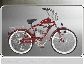 Effortlessly Cruise Through the Beach on Men's 26inch Pantone Color Gas Motor Cruiser