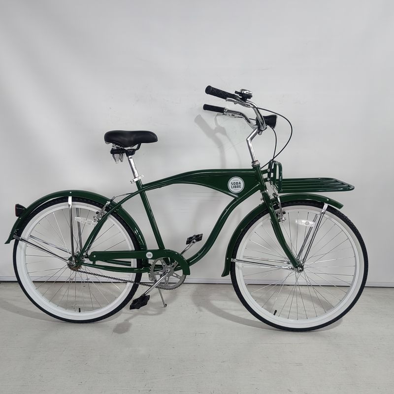 Steel Fork Material Adult Single Speed Men Beach Cruiser Bike 26 Inch for Promotion