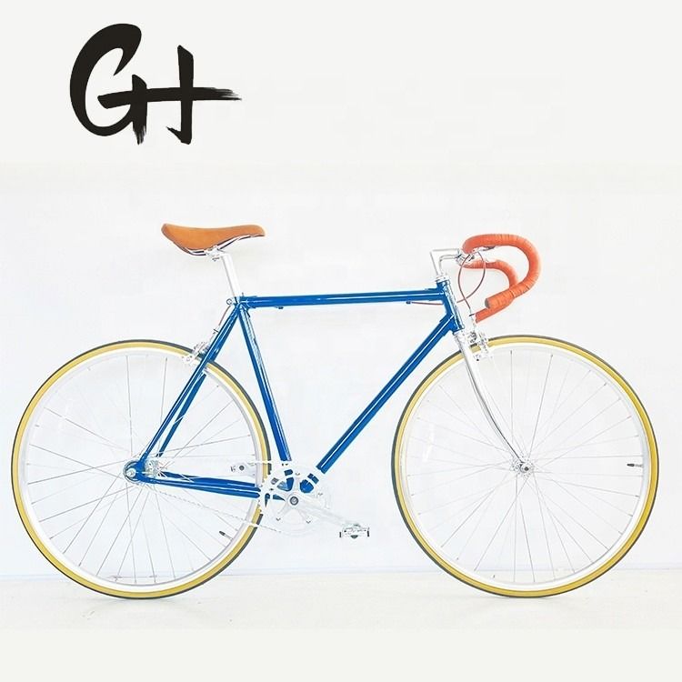 CR-MO STEEL 4130 Lugged Frame Fork for Vintage Inner SRAM 2S Track Fixie Gear Bicycle