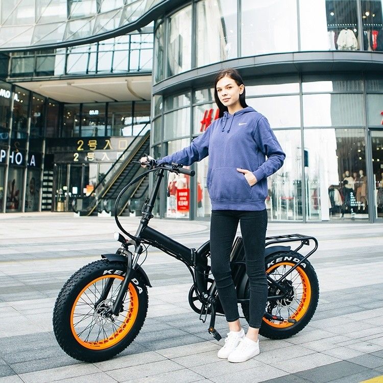 20&quot; 48V 1000W OEM EN15194 50KM/H 13AH Lithium Battery Folding Full Suspension Frame Electric Bike
